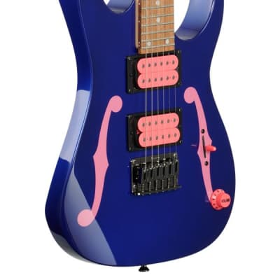 Ibanez Paul Gilbert Mikro Electric Guitar Jewel Blue image 9