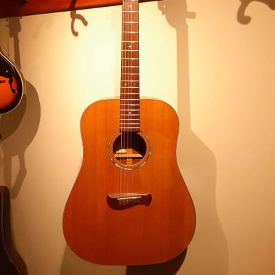 Tacoma DM10 solid spruce top, mahogany back & sides, w/K&K Pure Mini pickup & hard case for sale