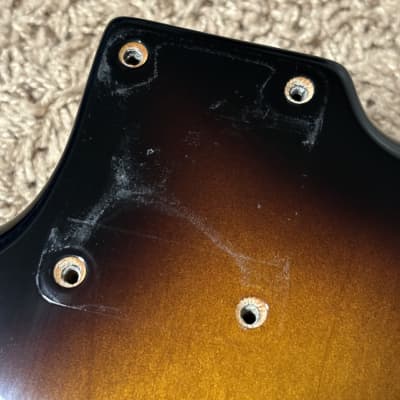 Fender MIM Blacktop Jaguar P90 Body with Pickguard and | Reverb