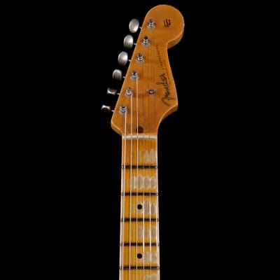 Fender Custom Shop Alley Cat Stratocaster 2.0 Heavy Relic HSS Vintage Trem Maple Board 3-Tone Sunbur image 7