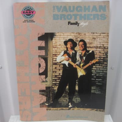 The Vaughan Brothers Family Style Sheet Music Song Book Songbook Easy Guitar Tab Tablature image 1