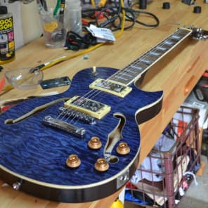 DIY  Kit Guitar 2014 Purple image 2