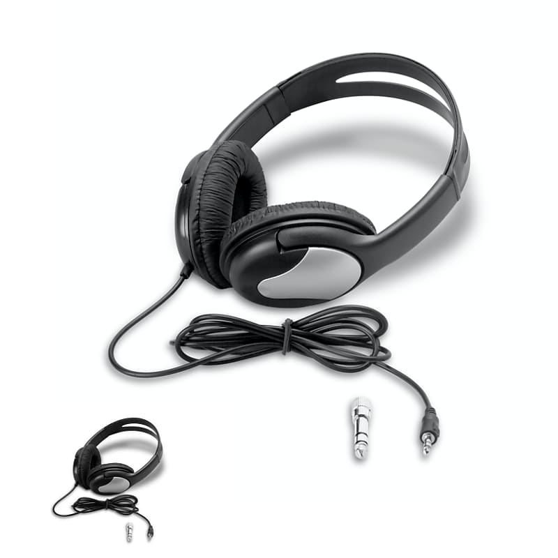 New - Hosa Stereo Headphones, Supra-aural, Closed Design HDS-100  			