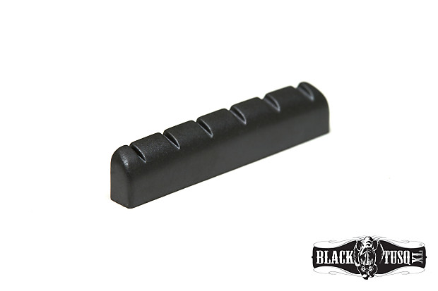 Graph Tech PT-1728-00 BLACK TUSQ XL 1-3/8" E-to-E Slotted Guitar Nut image 1