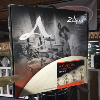Zildjian A Custom Cymbal Set A20579-11, NEW IN BOX, Free Shipping image 2