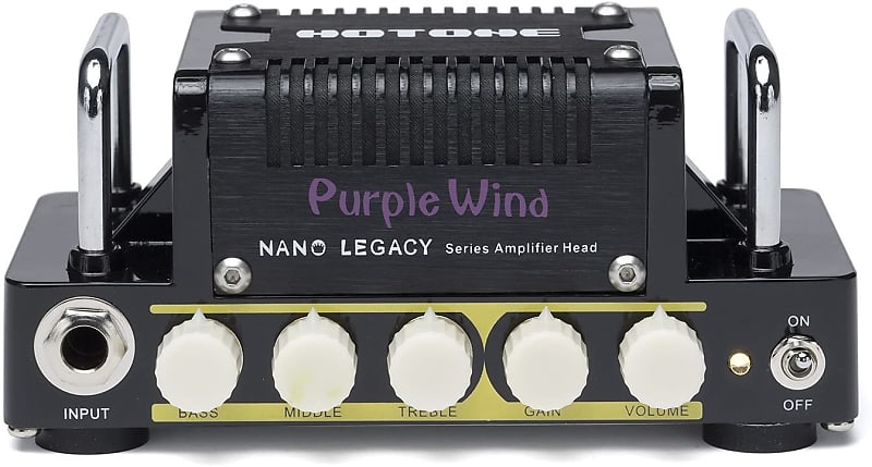 Hotone Nano Legacy Purple Wind 5-Watt Compact Guitar Amp Head with 3-Band EQ(Ship from US Warehouse For Prompt Delivery) image 1