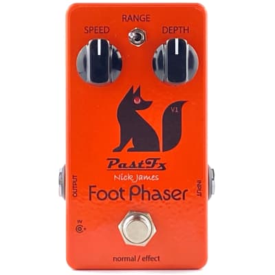 PastFx Nick James Foot Phaser V1 - 10 Stage Foot Phaser includes a  Foxx 's  eye that lights up! image 1