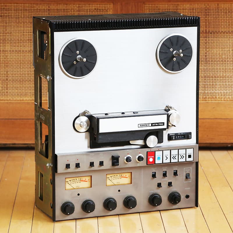 1970s Ampex ATR-700 Vintage 2-Track 1/4 Mastering Tape Machine Deck Audio  Recording Reproducer