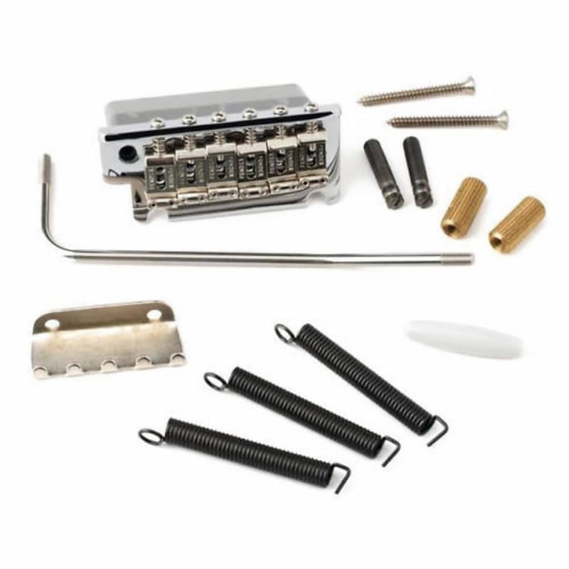 FENDER - American Standard Stratocaster Tremolo Bridge Assembly Chrome - 0075091049 image 1