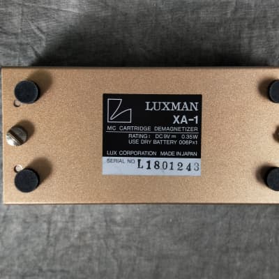 LUXMAN XA-1 MC Cartridge Demagnetizer w/ original box In Excellent Condition image 6
