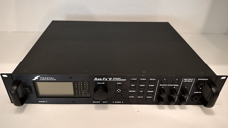 Fractal Audio Axe-FX II Mark II 2012 - 2018 - Black