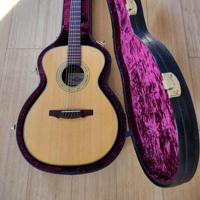 2020 Darren Hippner OM Acoustic Guitar Boutique Luthier Sitka Spruce Indian Laurel Auditorium Model Gilbert Tuners w Taylor USA Hardcase for sale