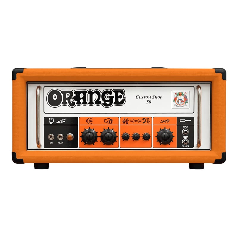 Orange Custom Shop 50 Hand Wired Guitar Amp Head image 1