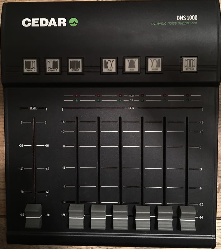 【希少】CEDAR ノイズサプレッサー DNS1000 ナレーションの整音にCEDAR DNS1000は便利過ぎる｜Ryo Kimura