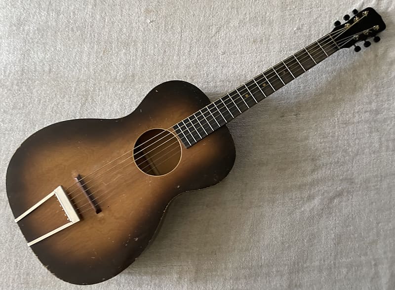 1930’s-1950’s  No Name Parlor Guitar Regal Recording King Gibson Kay Harmony Washburn Lyon Healy Silvertone image 1