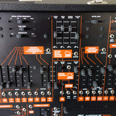 Antonus 2600 duophonic analogue synthesizer 2022 - black/orange image 5