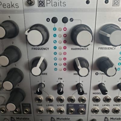 Mutable Instruments Plaits Macro Oscillator with Internal LPG and VCA for Eurorack 2018 - Present - Silver image 2