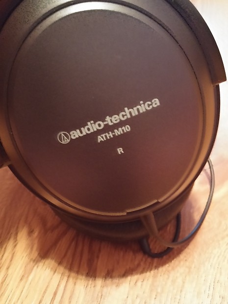 Audio Technica ath M10 headphone Black