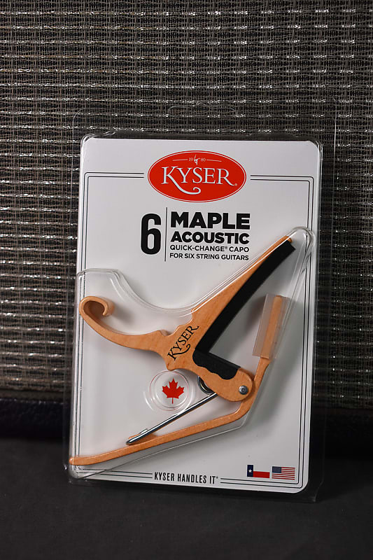 Kyser Quick-Change Capo Maple (KG6MA) image 1
