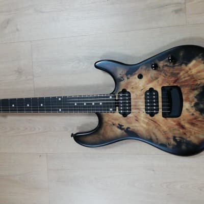 Music Man USA Cutlass 6 Jason Richardson Signature - Natural Buckeye Burl for sale