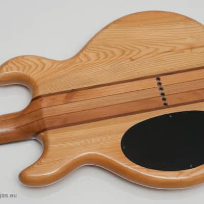 Kay Double Cut, Natural, Neck Through, ebony fingerboard 70's Vintage image 3