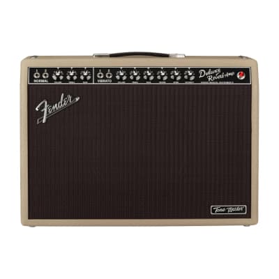 Fender Tone Master Deluxe Reverb 100W 1x12 Combo Amp - Blonde image 1
