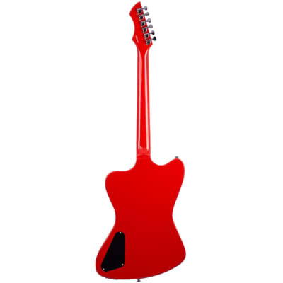 Eastwood Guitars Stormbird - Cardinal Red - Non Reverse! Offset Electric Guitar - NEW image 4