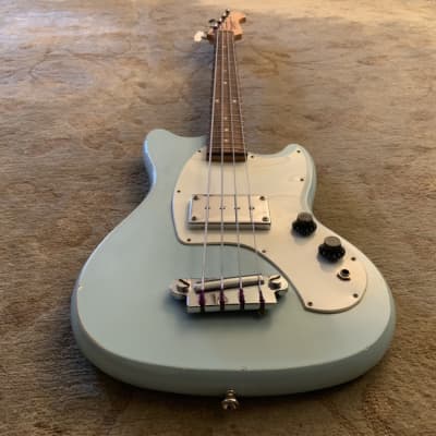 Kalamazoo Vintage B-1 Bass 1960's Frost Blue Medium 31" Scale image 4