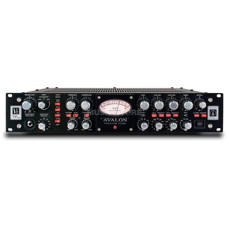 Avalon Avalon VT737 SP Black Anniversary Tube Mic Preamp Reverb UK