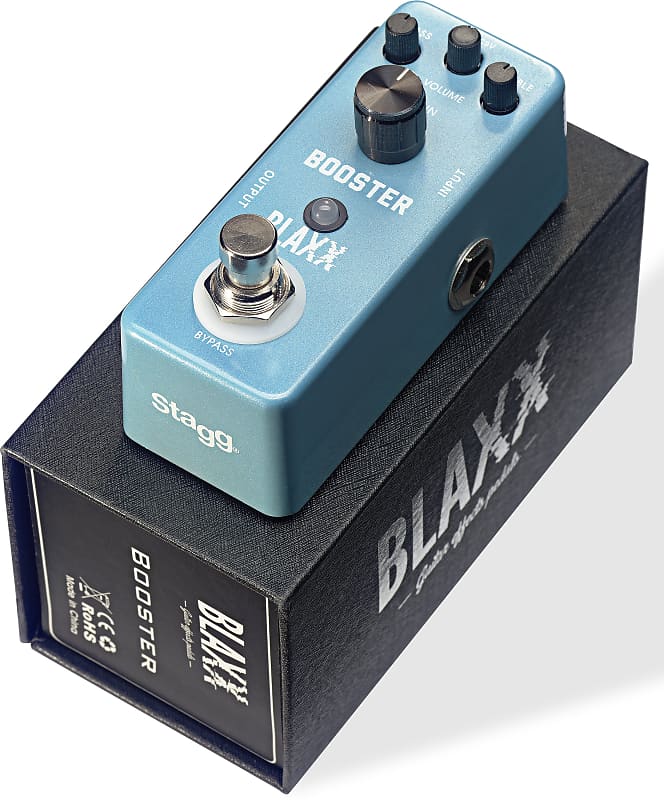 BLAXX Booster Pedal for Electric Guitar image 1