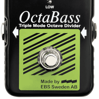 EBS EBS-OC-BL OctaBass Blue Label Octave Divider Pedal for sale