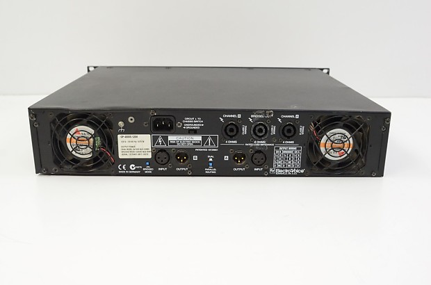 Electro-Voice CP4000S 2100 Watts Per Channel Class-H Power Amp