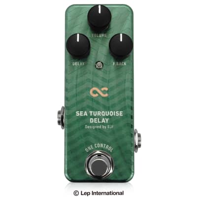 Reverb.com listing, price, conditions, and images for one-control-sea-turquoise-delay