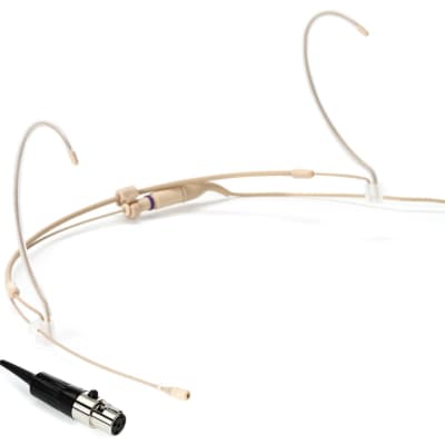 Countryman H7TSL H7 Headset Mic with Shure TA4F Connector Tan