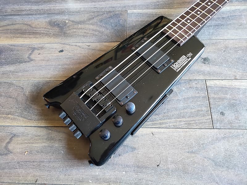 1980's Hohner B2 Headless Paddle Bass Guitar w/Steinberger