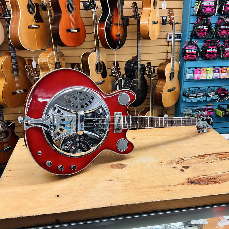 Cozart 335-Style Resonator Electric Guitar image 1