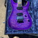 ESP USA M-II custom 2021 Trans purple/blue
