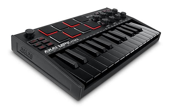 Akai Professional MPK Mini MK3 25 Key Keyboard Controller Black on Black image 1