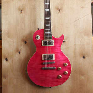 Burny LSD-55N 2000s Transparent Pink | Reverb