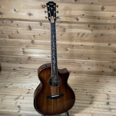 Taylor Huber Breese's 50th Anniversary K24ce LTD Acoustic Guitar - Natural image 2