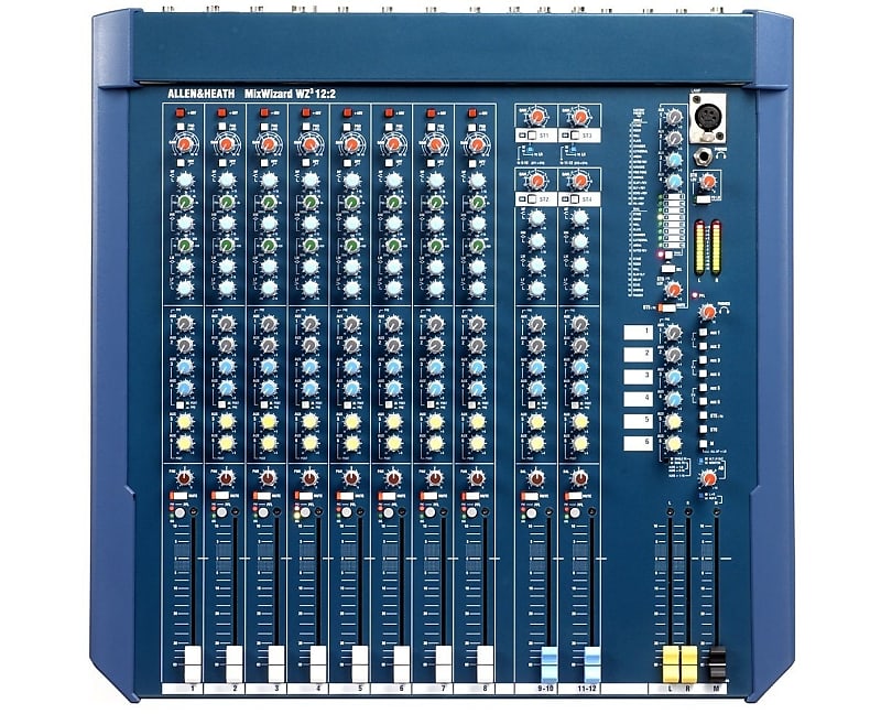 Allen & Heath MixWizard WZ3 12:2 12-Input Stereo Mixer | Reverb