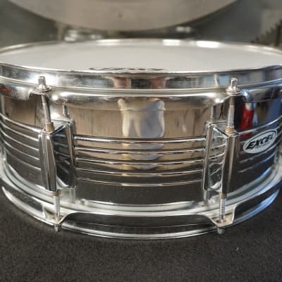 Excel Percussion Snare Drum 5.5" x 14" - Chrome image 6