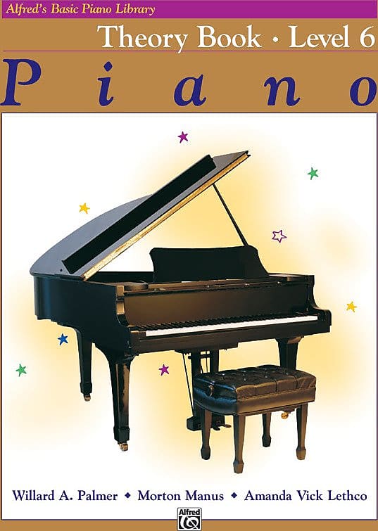 Alfred's Basic Piano Library: Theory Book 6 image 1