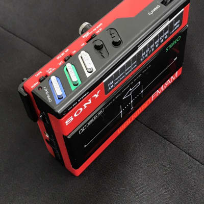 Sony WM-F15 Red | Reverb