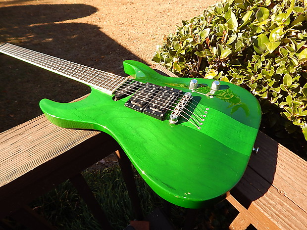 ESP Custom Shop Stephen Carpenter Steph-6 Green Deftones