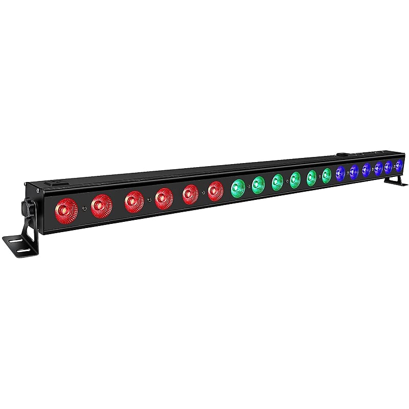 Led Stage Wash Light Bar - 40” 54W 18Leds Rgb Dj Light Bar | Reverb