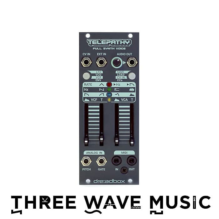 Dreadbox Telepathy - Full Voice Analog Synthesizer [Three Wave Music] image 1