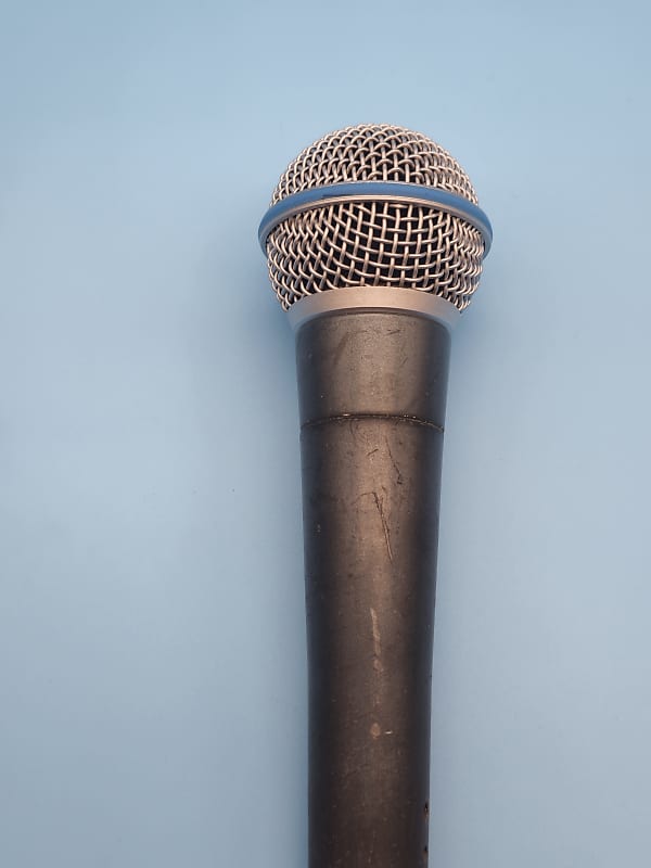 初期 オールド SHURE BETA58 ☆Vintage 1980s Rare Shure BETA 58 Dynamic Microphone - Made