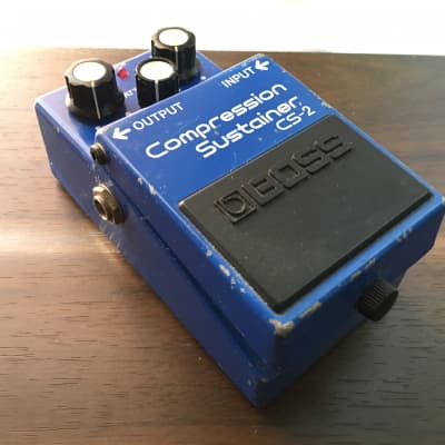 ギター BOSS Compression Sustainer CS-2 Boss CS-2 Compression Sustainer - Pedal on ModularGrid
