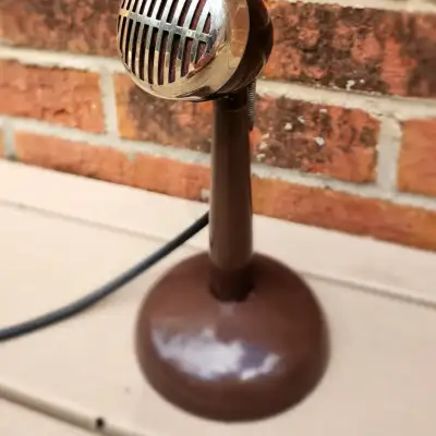 Shure Vintage 1940's 9822B Brown Bullet Microphone Rebadged | Reverb